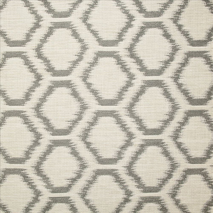 Proton Slate by Kasmir Designer Fabric 5157 100% Polyester TURKEY Not Tested Horizontal: 7 4/8 inches and Vertical: 4 2/8 inches 58 - Swanky Fabrics -