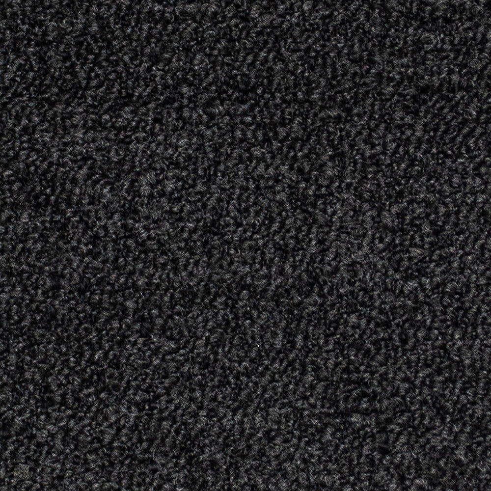 Provato Jet Black by Europatex Designer Fabric Provato 95% Polyester, 5% Acrylic 0.00 55.00 inches - Swanky Fabrics -