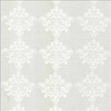 Provence Ivory by Kasmir Designer Fabric 1444 100% Polyester Embroidery Contents 100% Polyester CHINA - H: 11 6/8 inches, V: 9 7/8 inches 109 - 110 - Swanky Fabrics - Kasmir