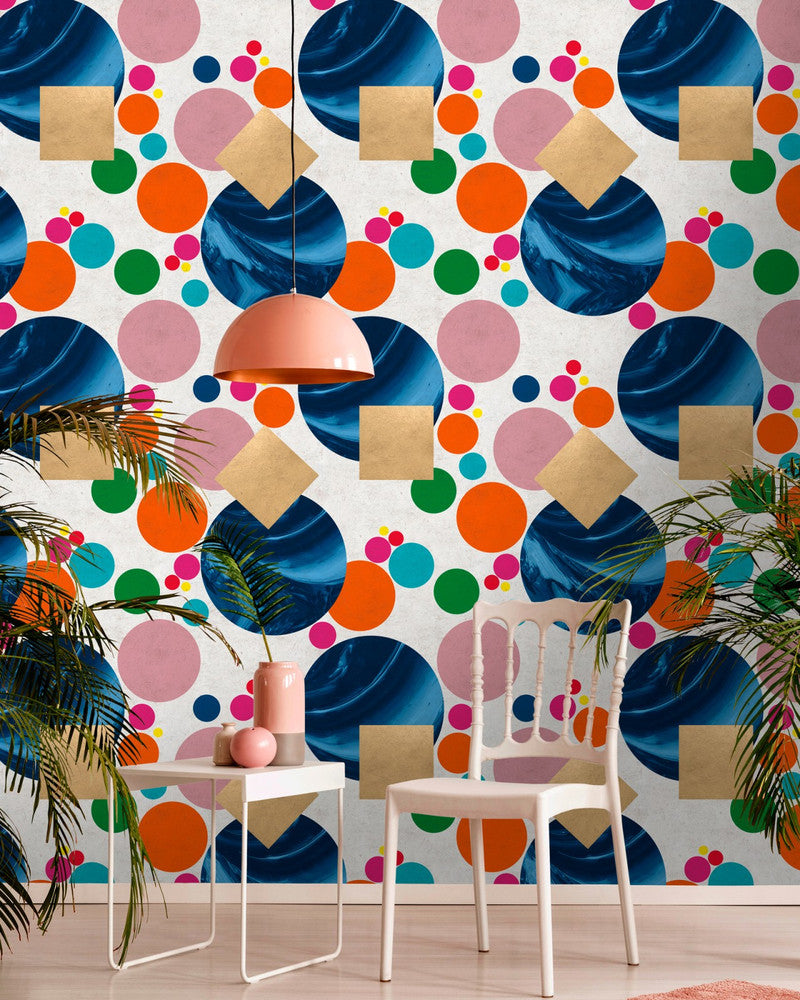 Pseudomorph Wallpaper by Mind the Gap Designer Wallpaper THE WALLPAPER COLLECTABLES Textured Matte Made in Europe Paste the wall 3 rolls x 20.5 x 3.25 yards - Swanky Fabrics -