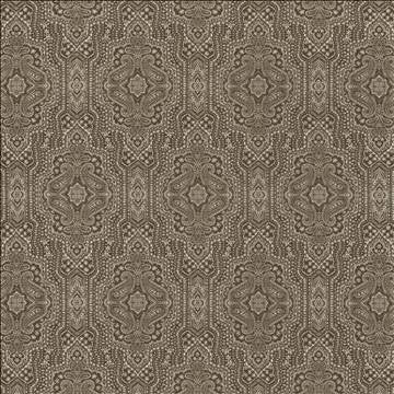 Purana Paisley Slate by Kasmir Designer Fabric 5113 100% Cotton USA 15,000 Wyzenbeek Double Rubs H: 13 4/8 inches, V: 25 2/8 inches 54 - Swanky Fabrics - Kasmir