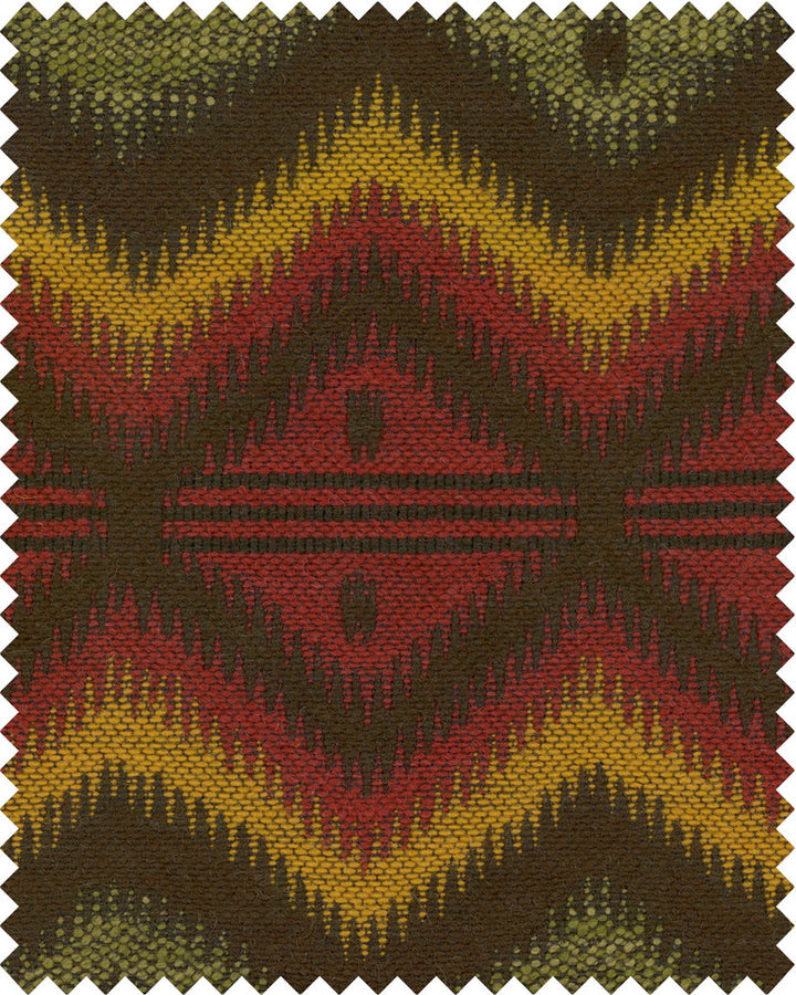 Pyramidenspitze Woven Fabric by Mind the Gap Designer Fabric TYROL APRES-SKI HOME COLLECTION 35% Cotton, 23% Wool, 42% other fibres Made in Belgium W 46cm x L 57cm / W 18.1in x L 22.4in 55.51 - Swanky Fabrics -