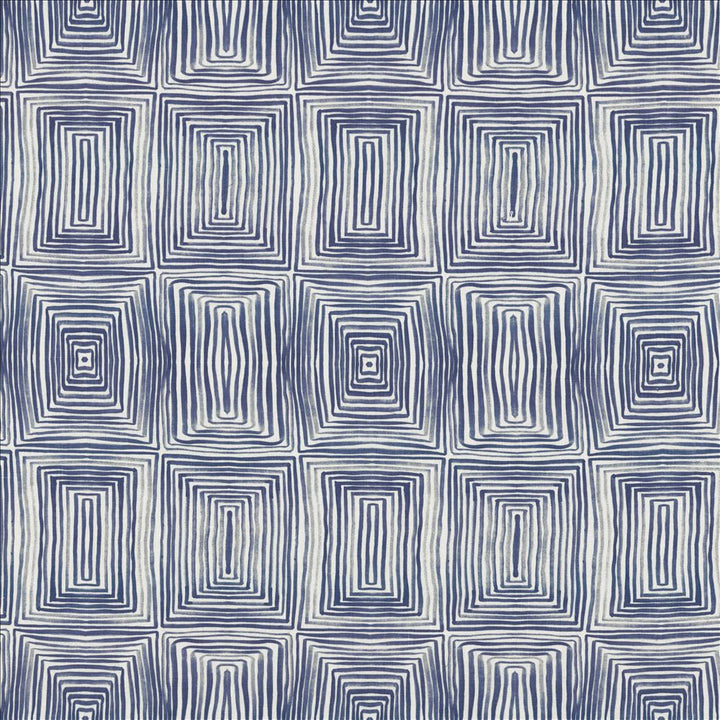 Quadri Blue by Kasmir Designer Fabric See sample 100% Linen
 POLAND 15,000 Wyzenbeek Double Rubs </p><p>Repeat: Horizontal: 13 4/8 inches and Vertical: 17 6/8 inches 54 - Swanky Fabrics -