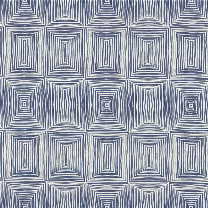 Quadri Blue by Kasmir Designer Fabric 1454 100% Linen
 POLAND 15,000 Wyzenbeek Double Rubs </p><p>Repeat: Horizontal: 13 4/8 inches and Vertical: 17 6/8 inches 54 - Swanky Fabrics -