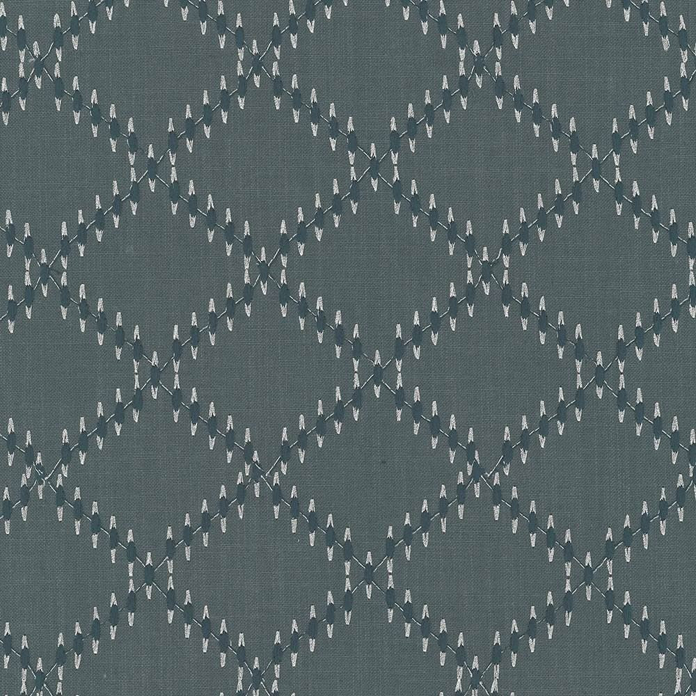 Quail Ridge River by Kasmir Designer Fabric See sample 58% Cotton
35% Polyester
7% Rayon
Embroidery
100% Viscose
 INDIA Not Tested </p><p>Repeat: Horizontal: 3 6/8 inches and Vertical: 3 inches 51 - Swanky Fabrics -