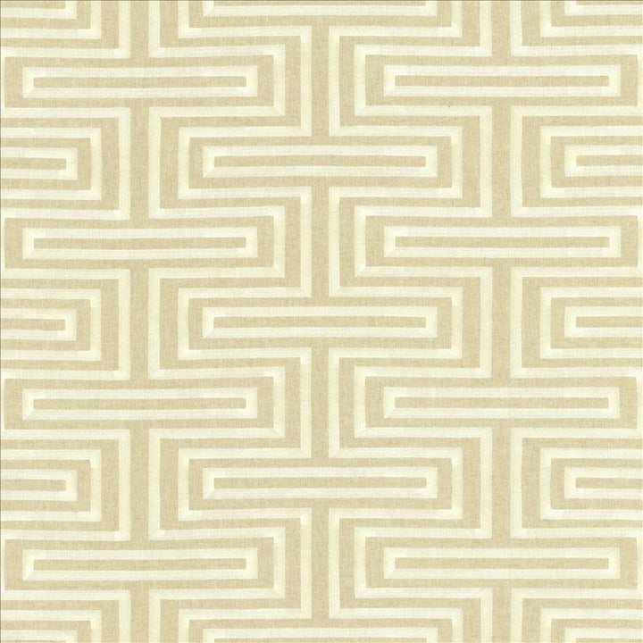 Quandary Pearl by Kasmir Designer Fabric 1450 70% Polyester 30% Linen INDIA 51,000 Wyzenbeek Double Rubs Horizontal: 26 inches and Vertical: 12 2/8 inches 54 - Swanky Fabrics -