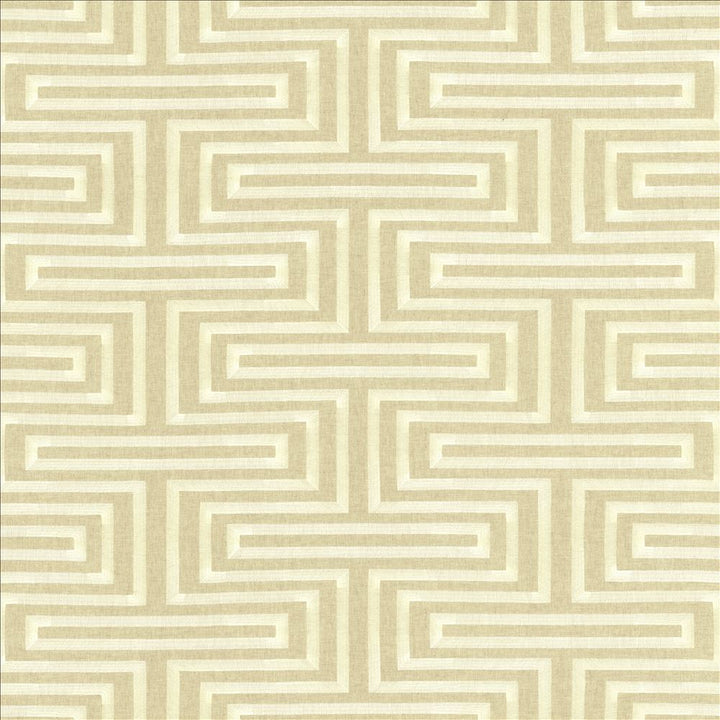 Quandary Pearl by Kasmir Designer Fabric 1450 70% Polyester
30% Linen
 INDIA </p><p>Repeat: Horizontal: 26 inches and Vertical: 12 2/8 inches 54 - Swanky Fabrics -