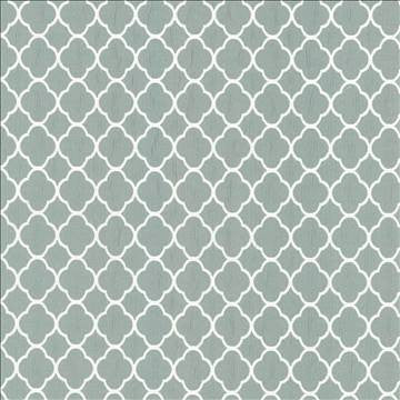 Quatrefoil Maze Spa by Kasmir Designer Fabric 5089 70% Cotton 30% Polyester CHINA 6,500 Wyzenbeek Double Rubs H: 1 6/8 inches, V: 1 6/8 inches 54 - Swanky Fabrics - Kasmir