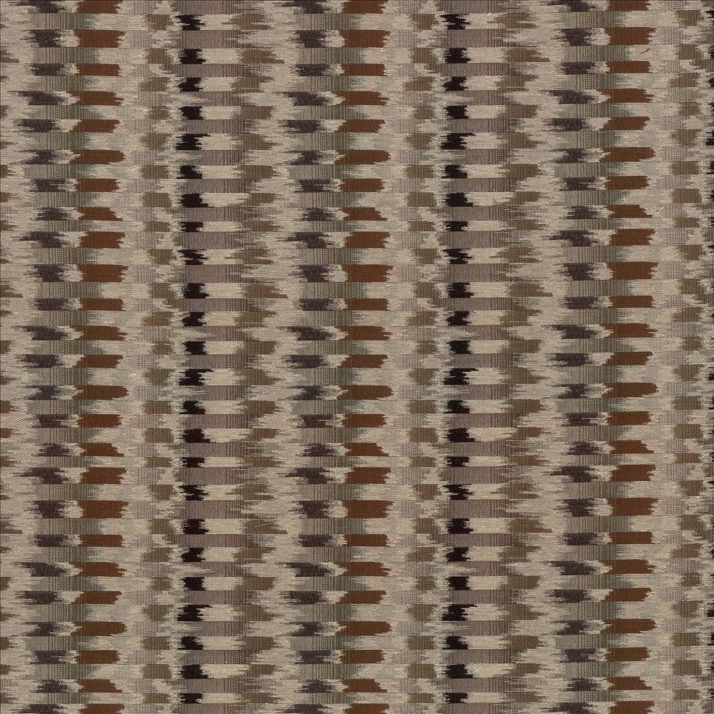 Quentin Earth  by Kasmir Designer Fabric 5084 85% Polyester
15% Cotton
 CHINA 60,000 Wyzenbeek Double Rubs Horizontal: 7 2/8 inches and Vertical: 6 6/8 inches 57  - Swanky Fabrics -