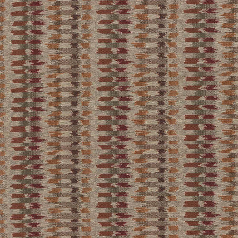 Quentin Spice by Kasmir Designer Fabric 5086 85% Polyester
15% Cotton
 CHINA 60,000 Wyzenbeek Double Rubs </p><p>Repeat: Horizontal: 7 2/8 inches and Vertical: 6 6/8 inches 57 - Swanky Fabrics -