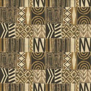 Quick Wit Golden by Kasmir Designer Fabric