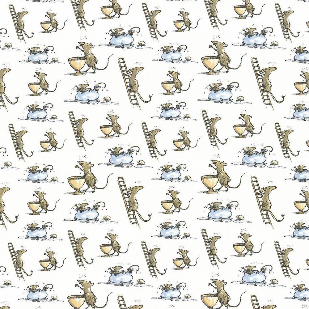 Quicksy Mice Bewitched by Kasmir Designer Fabric 1445 100% Cotton
 TURKEY </p><p>Repeat: Horizontal: 13 4/8 inches and Vertical: 12 5/8 inches 55 - Swanky Fabrics -