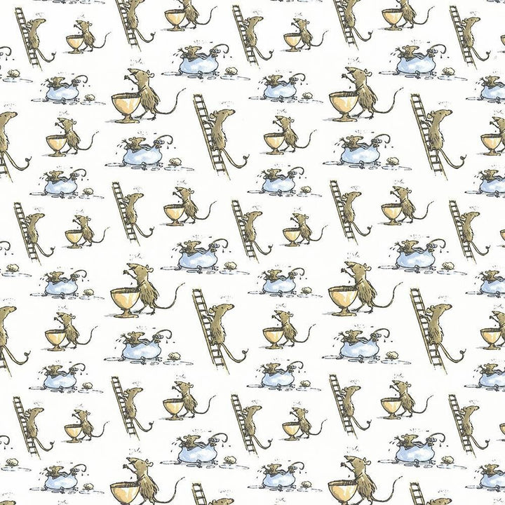 Quicksy Mice Bewitched by Kasmir Designer Fabric 1445 100% Cotton
 TURKEY </p><p>Repeat: Horizontal: 13 4/8 inches and Vertical: 12 5/8 inches 55 - Swanky Fabrics -