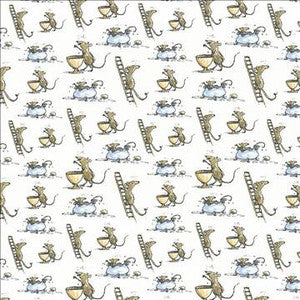 Quicksy Mice Bewitched by Kasmir Designer Fabric