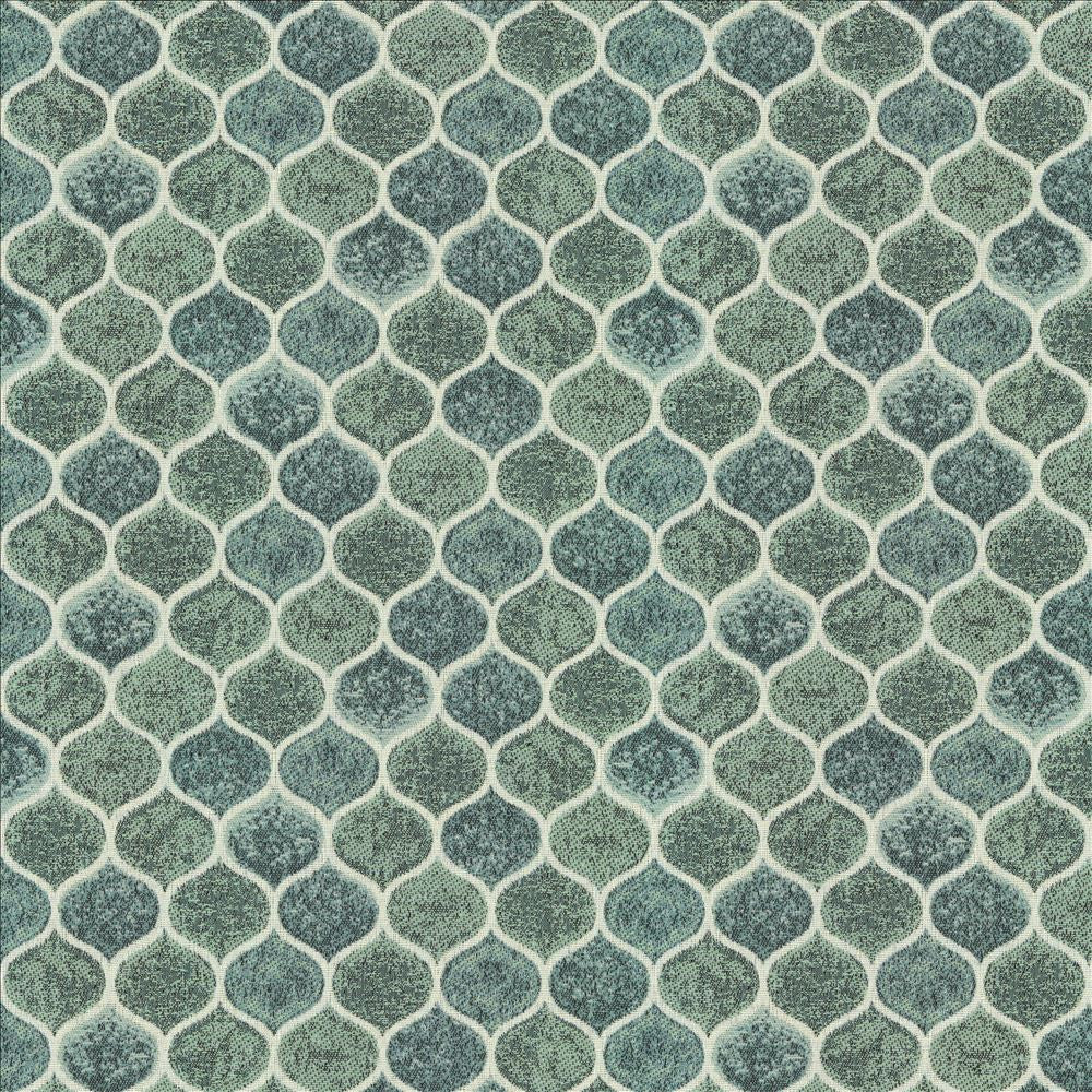 Quinlan Caribbean by Kasmir Designer Fabric See sample 100% Polyester
 MEXICO 40,000 Wyzenbeek Double Rubs </p><p>Repeat: Horizontal: 9 5/8 inches and Vertical: 6 4/8 inches 54 - Swanky Fabrics -