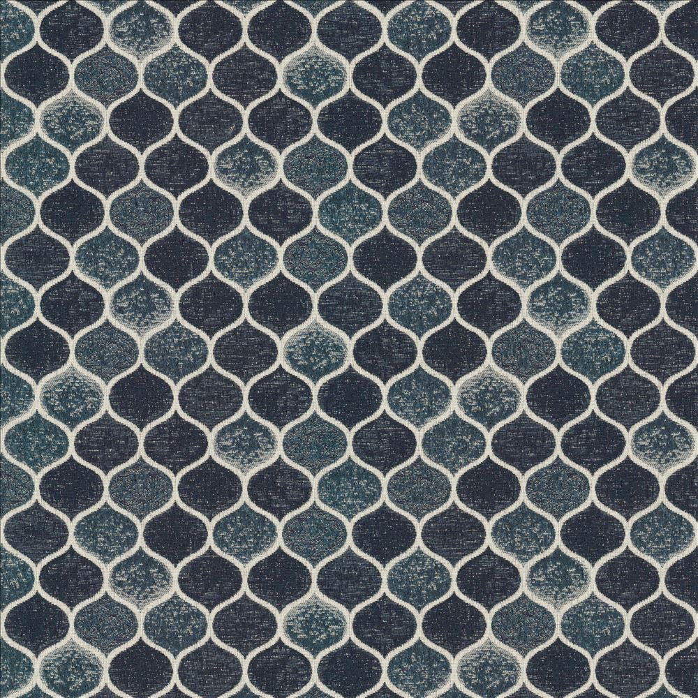 Quinlan Denim by Kasmir Designer Fabric 1458 100% Polyester
 MEXICO 40,000 Wyzenbeek Double Rubs </p><p>Repeat: Horizontal: 9 5/8 inches and Vertical: 6 4/8 inches 54 - Swanky Fabrics -