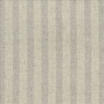 Quinlan Stripe Natural by Kasmir Designer Fabric 5035 65% Cotton 35% Linen INDIA Not Tested H: 2 inches, V: N/A 54 - 55 - Swanky Fabrics - Kasmir