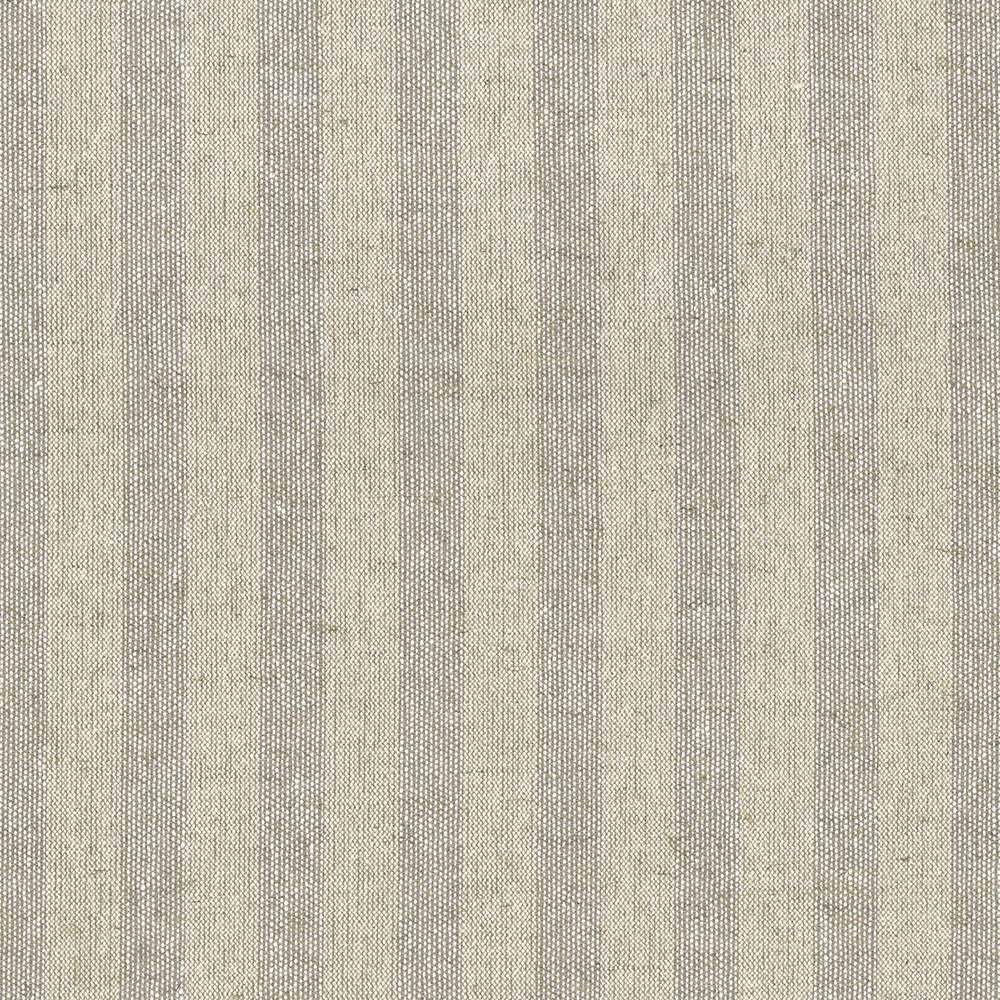 Quinlan Stripe Natural by Kasmir Designer Fabric 5035 65% Cotton 35% Linen INDIA Not Tested Horizontal: 2 inches and Vertical: 0 Inches 54 - 55 - Swanky Fabrics -