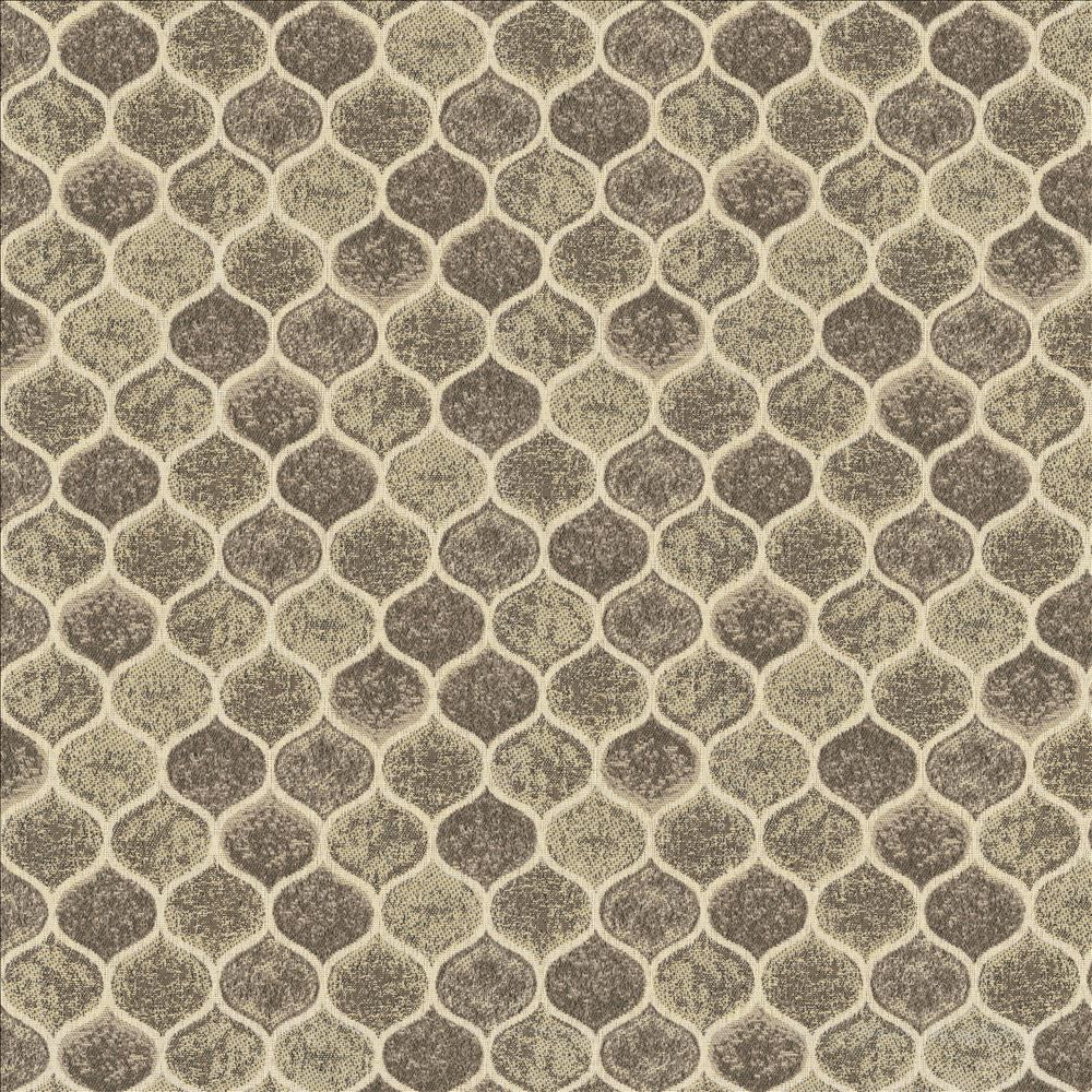 Quinlan Taupe by Kasmir Designer Fabric 1462 100% Polyester
 MEXICO </p><p>Repeat: Horizontal: 9 5/8 inches and Vertical: 6 4/8 inches 54 - Swanky Fabrics -
