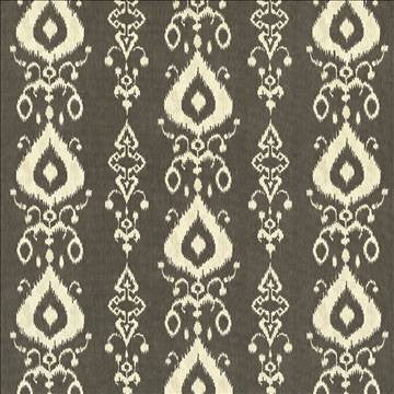Raga Ikat Ink by Kasmir Designer Fabric 5062 100% Cotton TURKMENISTAN 15,000 Wyzenbeek Double Rubs H: 27 inches, V: 13 4/8 inches 54 - 55 - Swanky Fabrics - Kasmir