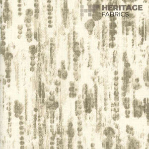 Raindrops Driftwood by Roth & Tompkins Designer Fabric