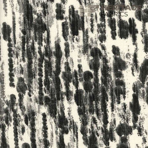 Raindrops Midnight by Roth & Tompkins Designer Fabric