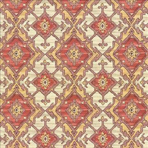 Ranchero Vermillion by Kasmir Designer Fabric