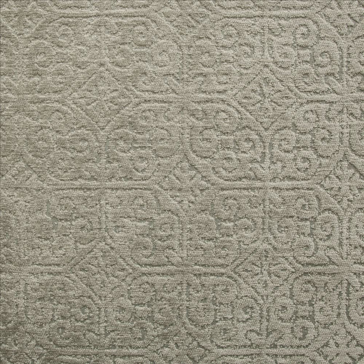 Randers Silver by Kasmir Designer Fabric 5141 77% Viscose
23% Polyester
 INDIA </p><p>Repeat: Horizontal: 6 6/8 inches and Vertical: 6 6/8 inches 54 - Swanky Fabrics -