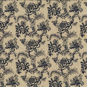 Reanna Indigo by Kasmir Designer Fabric