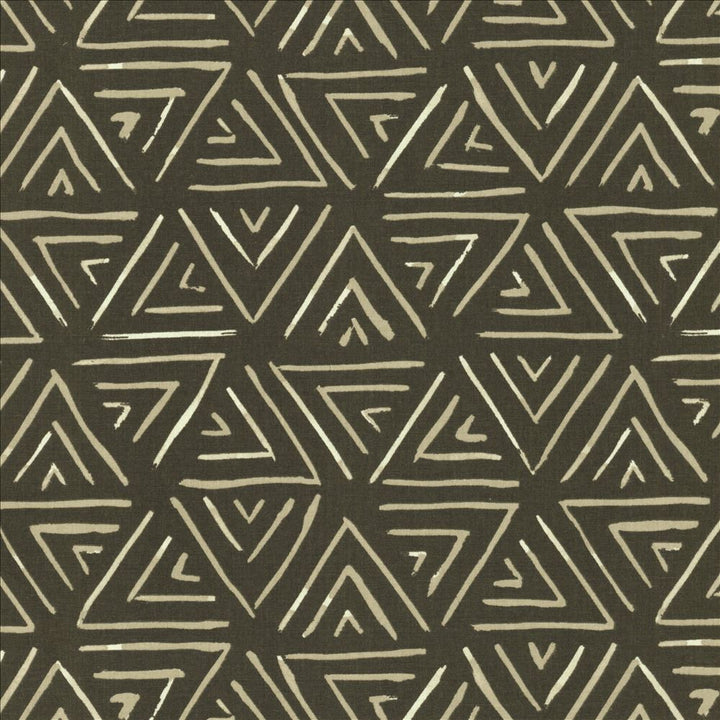 Relativity Charcoal by Kasmir Designer Fabric 1457 100% Cotton
 INDIA 30,000 Wyzenbeek Double Rubs </p><p>Repeat: Horizontal: 13 4/8 inches and Vertical: 13 4/8 inches 54 - Swanky Fabrics -