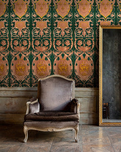 Mind The Gap Wallpaper FONTAINEBLEAU Anthracite Wallpaper (WP20372)