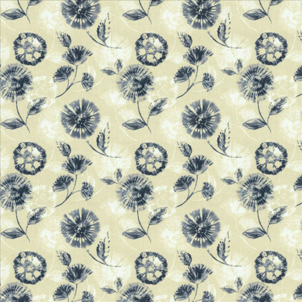 Renew Navy by Kasmir Designer Fabric 1454 100% Cotton
 INDIA 9,000 Wyzenbeek Double Rubs </p><p>Repeat: Horizontal: 13 4/8 inches and Vertical: 12 4/8 inches 54 - Swanky Fabrics -