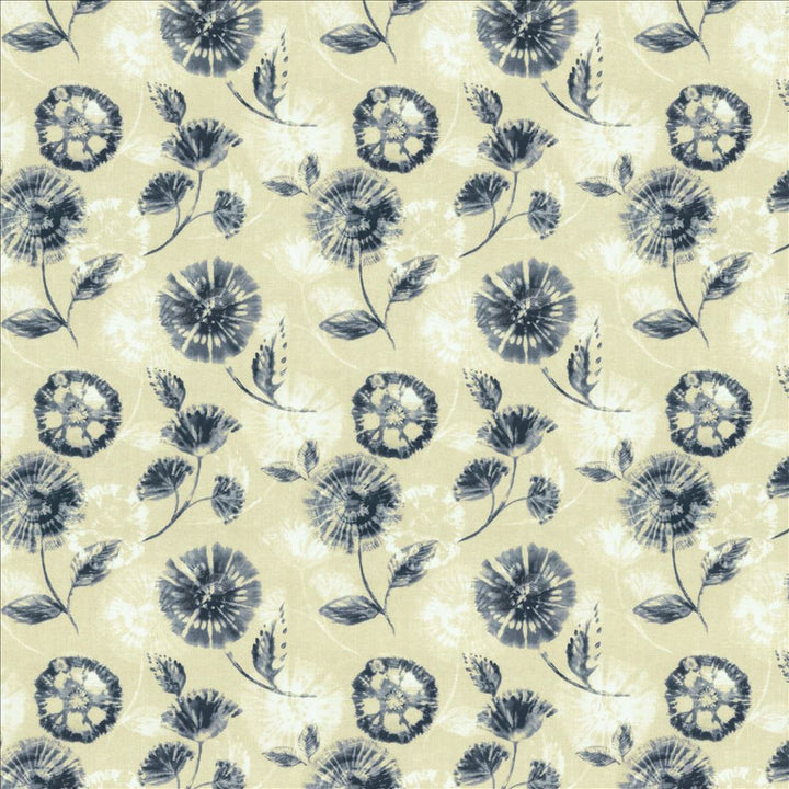 Renew Navy by Kasmir Designer Fabric 1454 100% Cotton
 INDIA 9,000 Wyzenbeek Double Rubs </p><p>Repeat: Horizontal: 13 4/8 inches and Vertical: 12 4/8 inches 54 - Swanky Fabrics -
