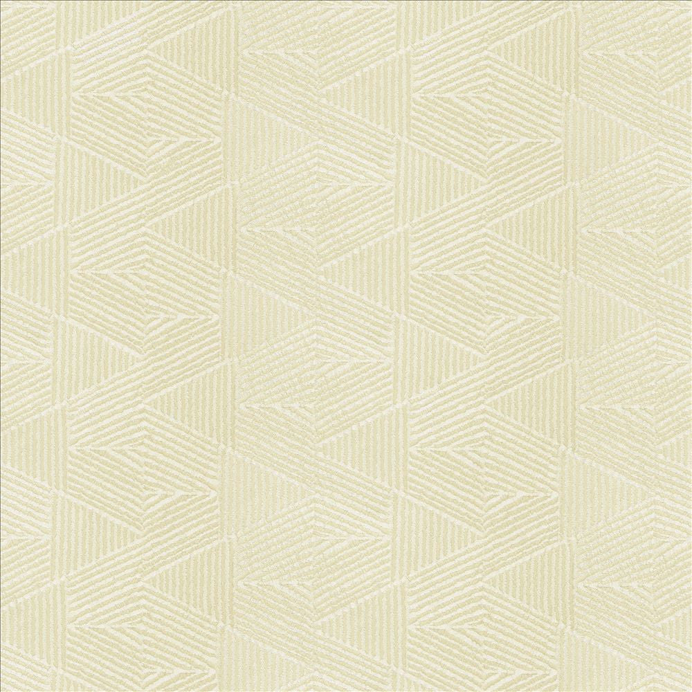 Rhombus White by Kasmir Designer Fabric 5119 100% Polyester INDIA Not Tested Horizontal: 9 2/8 inches and Vertical: 4 6/8 inches 55 - Swanky Fabrics -