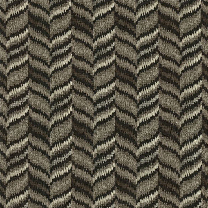 Rhythm Black by Kasmir Designer Fabric 1457 34% Polyester
25% Acrylic
15% Rayon
 USA 60,000 Wyzenbeek Double Rubs </p><p>Repeat: Horizontal: 6 4/8 inches and Vertical: 7 inches 54 - Swanky Fabrics -