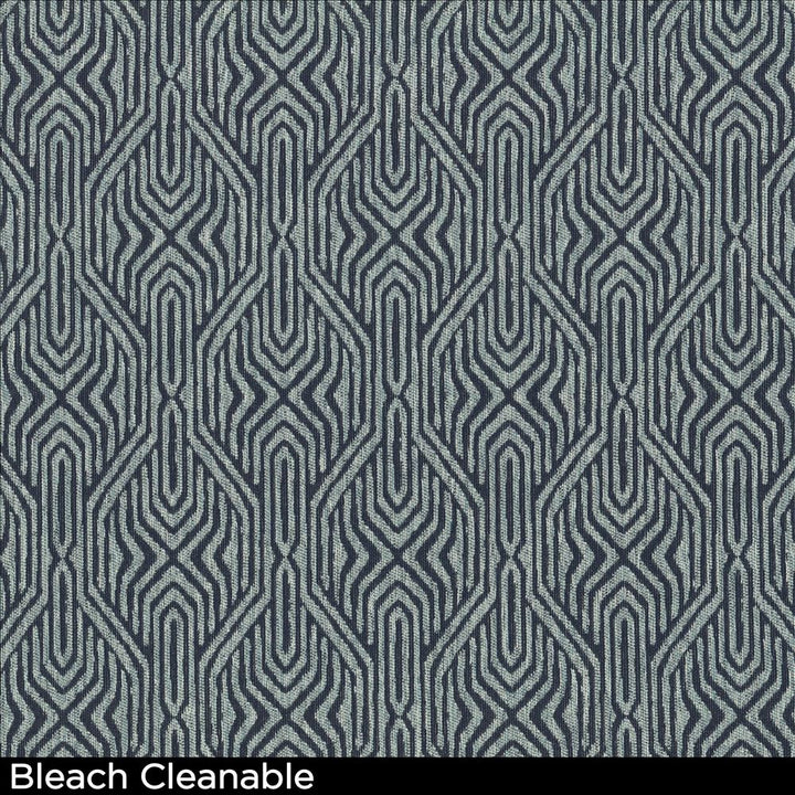 Riker Cobalt by Kasmir Designer Fabric 1463 98% Olefin
2% Polyester
 USA 51,000 Wyzenbeek Double Rubs </p><p>Repeat: Horizontal: 9 inches and Vertical: 14 2/8 inches 56 - Swanky Fabrics -