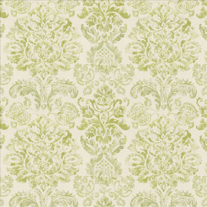 Romeo Chartreuse by Kasmir Designer Fabric 1453 100% Polyester
 SPAIN </p><p>Repeat: Horizontal: 26 inches and Vertical: 27 inches 54 - Swanky Fabrics -