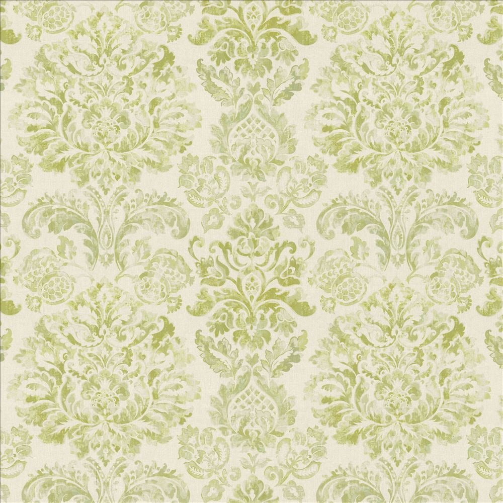 Romeo Chartreuse by Kasmir Designer Fabric 1453 100% Polyester
 SPAIN </p><p>Repeat: Horizontal: 26 inches and Vertical: 27 inches 54 - Swanky Fabrics -