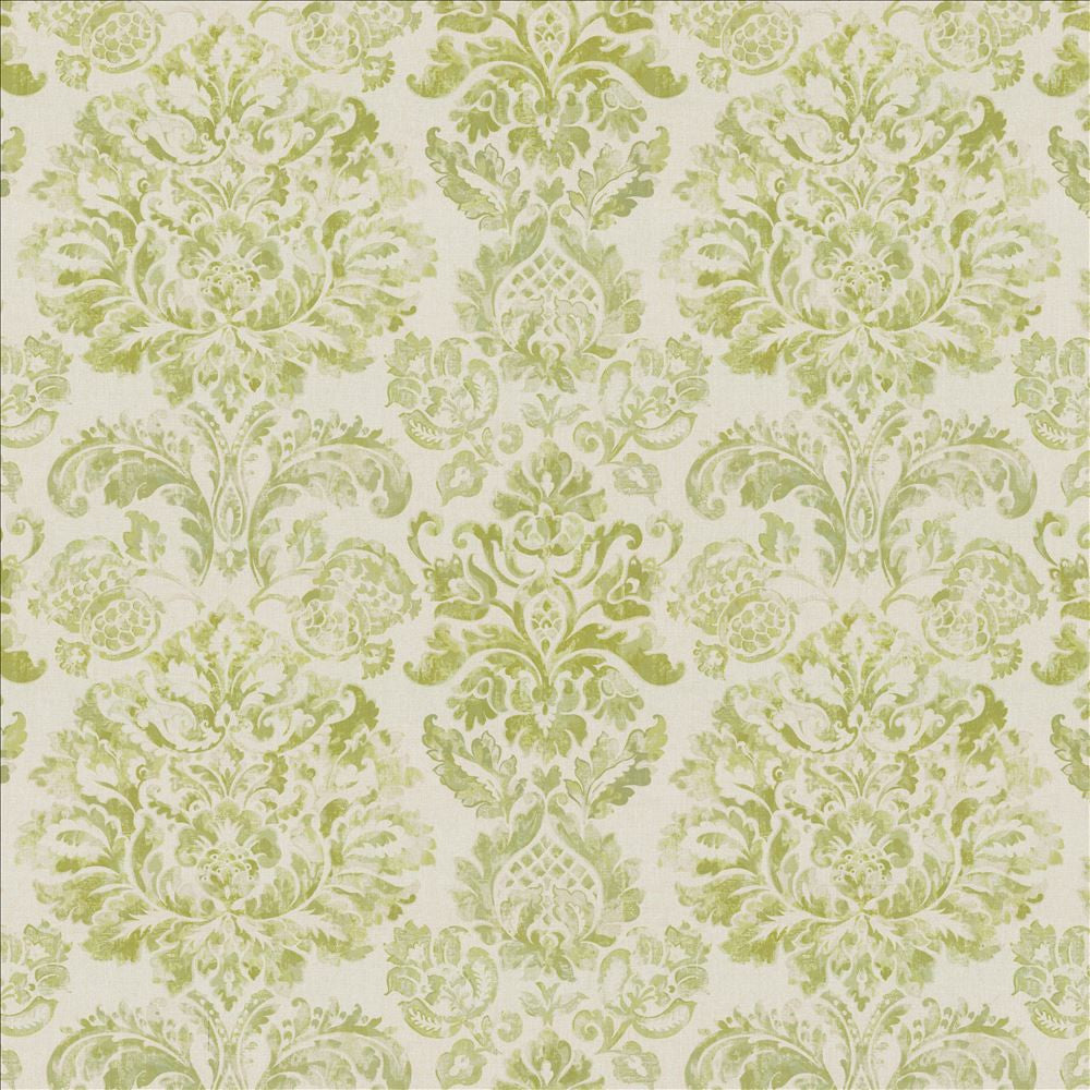 Romeo Chartreuse  by Kasmir Designer Fabric 1453 100% Polyester
 SPAIN 15,000 Wyzenbeek Double Rubs Horizontal: 26 inches and Vertical: 27 inches 54  - Swanky Fabrics -