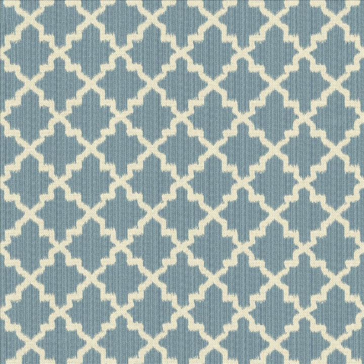 Roncador Bluebell by Kasmir Designer Fabric 5125 58% Cotton 42% Polyester TURKEY 35,000 Wyzenbeek Double Rubs Horizontal: 2 7/8 inches and Vertical: 3 inches 54 - Swanky Fabrics -