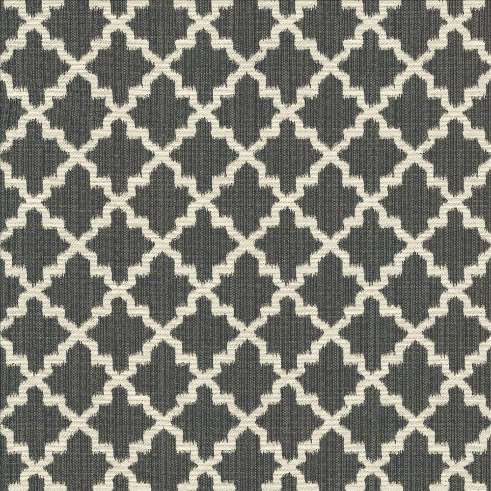 Roncador Charcoal by Kasmir Designer Fabric 5123 58% Cotton 42% Polyester TURKEY 35,000 Wyzenbeek Double Rubs Horizontal: 2 7/8 inches and Vertical: 3 inches 54 - Swanky Fabrics -