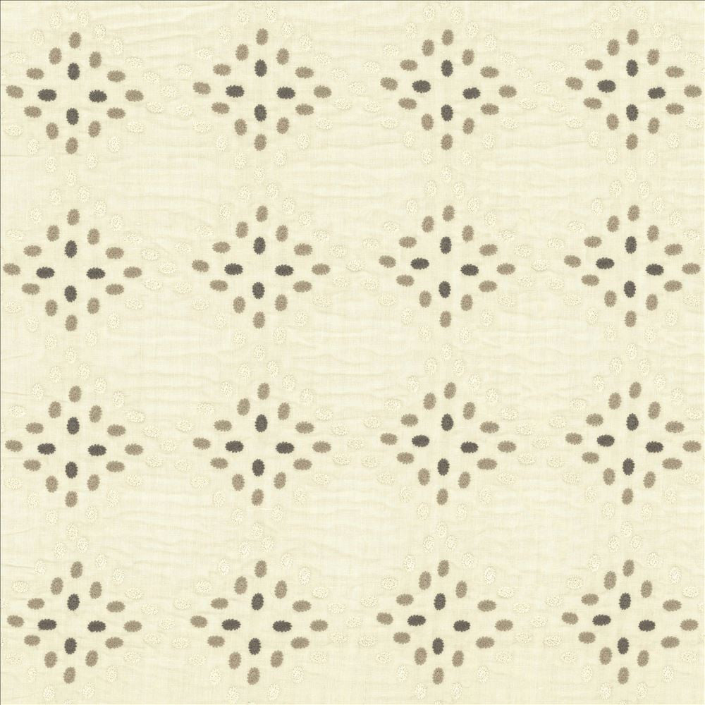 Roostica Fog by Kasmir Designer Fabric See sample 52% Linen
48% Cotton
 INDIA Not Tested </p><p>Repeat: Horizontal: 7 4/8 inches and Vertical: 7 6/8 inches 52 - Swanky Fabrics -