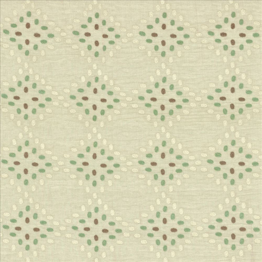 Roostica Grotto by Kasmir Designer Fabric 1450 52% Linen 48% Cotton INDIA Not Tested Horizontal: 7 4/8 inches and Vertical: 7 6/8 inches 54 - Swanky Fabrics -