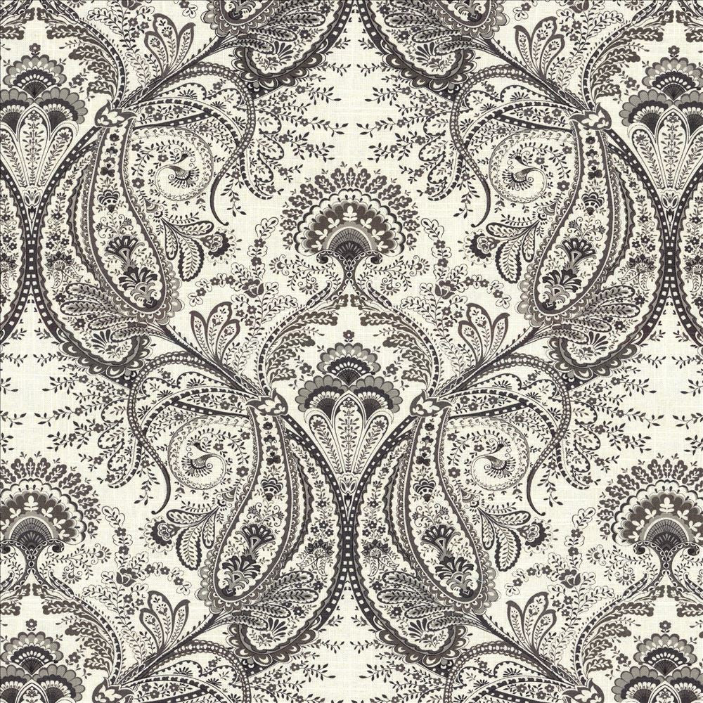 Rosemore Platinum by Kasmir Designer Fabric 5078 55% Linen
45% Rayon
 CHINA </p><p>Repeat: Horizontal: 18 inches and Vertical: 17 2/8 inches 54 - 55 - Swanky Fabrics -