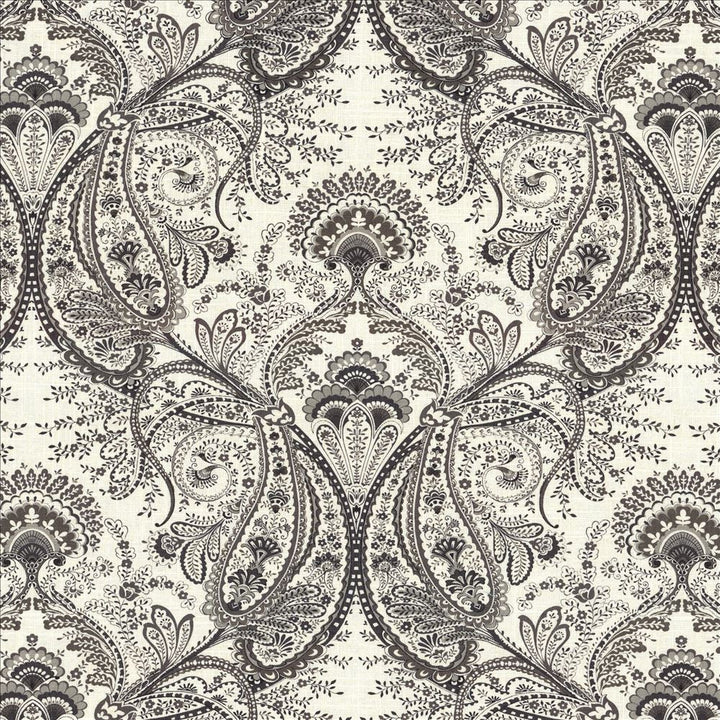 Rosemore Platinum by Kasmir Designer Fabric 5078 55% Linen
45% Rayon
 CHINA </p><p>Repeat: Horizontal: 18 inches and Vertical: 17 2/8 inches 54 - 55 - Swanky Fabrics -