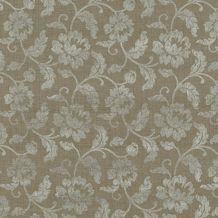 Rothchild Damask Silver by Kasmir Designer Fabric 1416 84% Polyester
16% Cotton
 INDIA </p><p>Repeat: Horizontal: 18 inches and Vertical: 13 4/8 inches 55 - Swanky Fabrics -