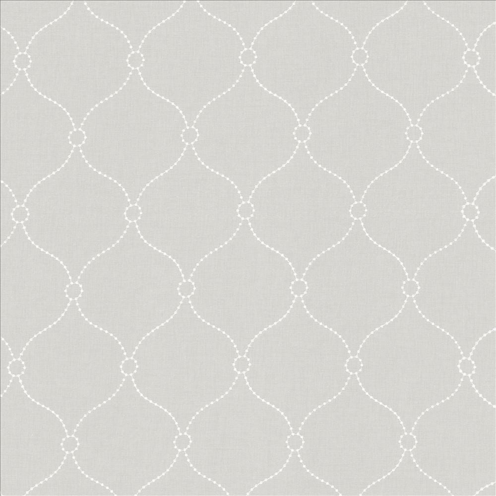 Rotunda Ivory by Kasmir Designer Fabric 5108 100% Polyester TURKEY Not Tested Horizontal: 6 2/8 inches and Vertical: 8 2/8 inches 118 - 125 - Swanky Fabrics -