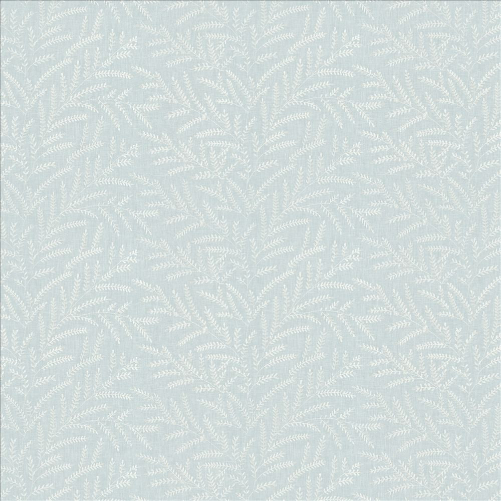 Rowan Leaf Skylight by Kasmir Designer Fabric 5156 52% Cotton
48% Polyester
 INDIA </p><p>Repeat: Horizontal: 12 7/8 inches and Vertical: 6 2/8 inches 55 - Swanky Fabrics -