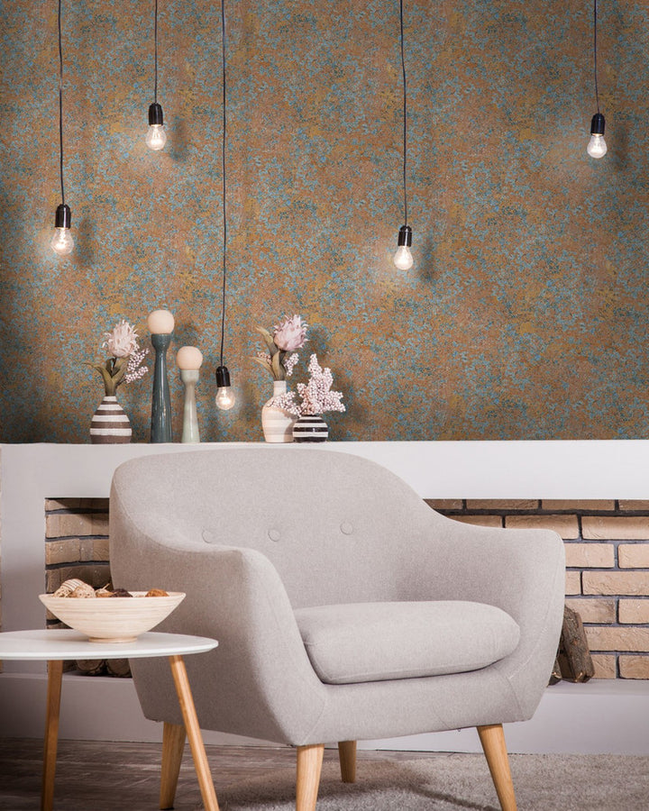 Mind The Gap Wallpaper RUST PANEL (WP20241) | WP20241 | PREMIUM DESIGNER WALLPAPER COLLECTION | 3 rolls x 20.5 x 118.1 in | 0.52m / 20.5in | 3m / 118in | 4.65mp | 52cm / 20.5in | Brown, Grey | Non-woven | Paste the wall | 3-rolls in a box | Fabric Carolina | https://www.fabriccarolina.com/