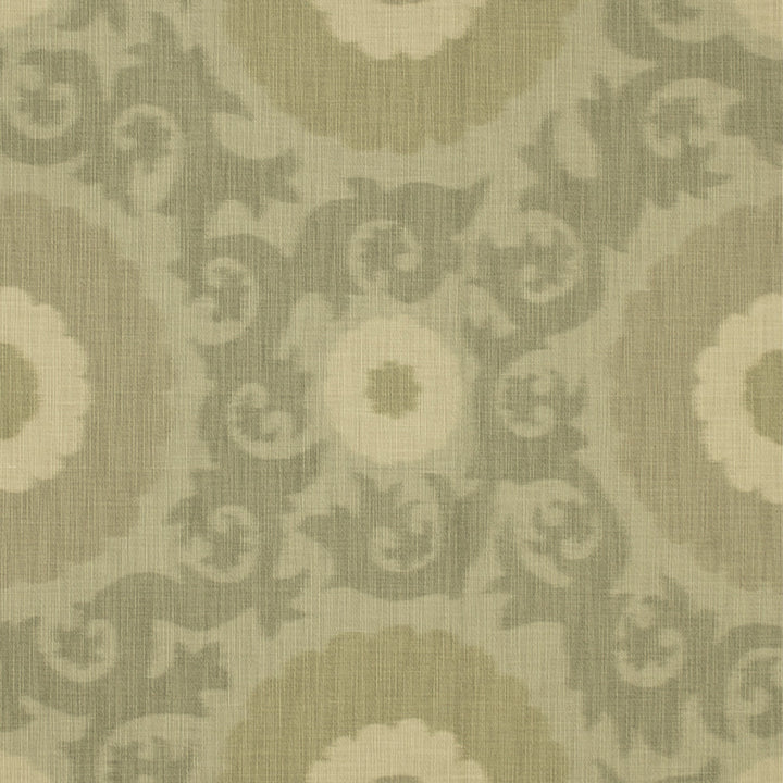 S7005 Sage by Greenhouse Designer Fabric - 75% Cotton, 25% Polyester India 51000 27" H, 27" V 54" - Swanky Fabrics -
